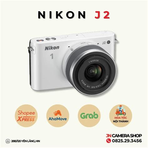 bộ máy ảnh mirrorless nikon j2 kèm ống kính kit 10 30mm f 3 5 5 6vr nhỏ gọn quay video full hd