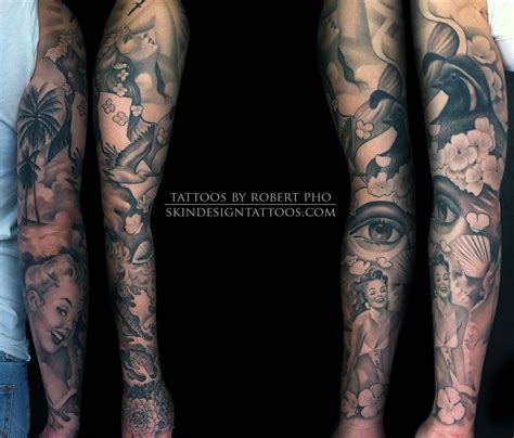 Maybe you would like to learn more about one of these? California Themed Sleeve Tattoos Robert pho's tattoo gallery 2 - skin ... | Tattoos gallery