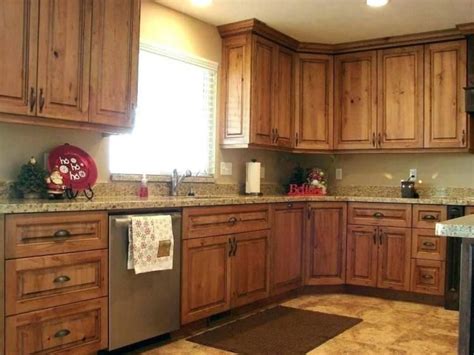 Product image 1 overlay hinges hickory hardware self closing. Kitchen Cabinets Unfinished Lowes | Pine kitchen cabinets ...