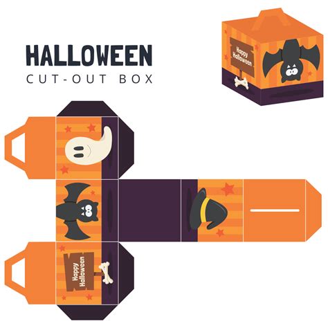 15 Best Free Printable Halloween Boxes Printablee Free Printable