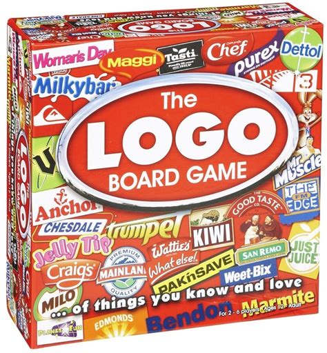 The Logo Game Board Game At Mighty Ape Nz