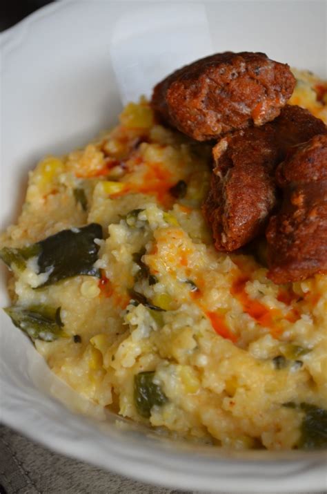 Get it online from the ganondagan. For the Love of Dessert: Roasted Poblano & Corn Grits w ...