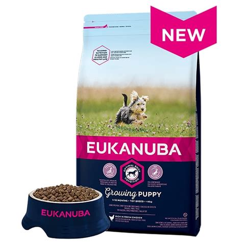 Check spelling or type a new query. Eukanuba Toy Breed Puppy Food Rich in Fresh Chicken 2kg ...