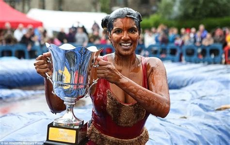 Rivals Battle It Out At The World Gravy Wrestling Championship Daily