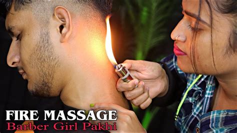 Head And Body Massage By Asim Barber Asim Barber Special Heavy Oil Massage Neck Cracking