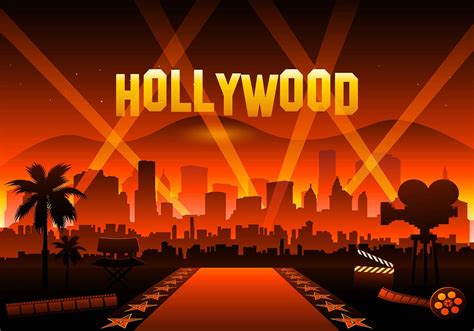 Mme 10x7ft Hollywood Poly Fabric Photo Backdrops Customized Studio