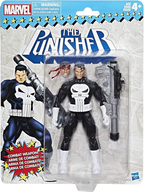 Marvel Retro 6 Inch Collection Punisher Figure Toys And Games