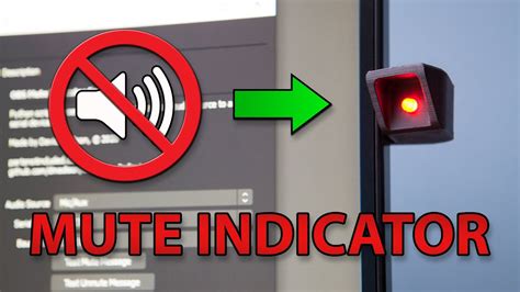 Making Physical Mute Indicators For Streaming Youtube