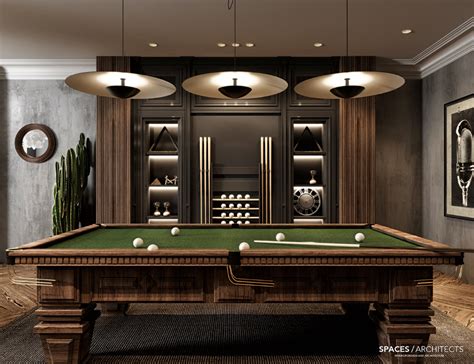 Entertainment Room On Behance Snooker Room Interior Snooker Room Ideas