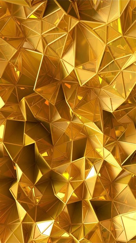 Shiny Gold Textures Metallic Design Background Phone Screen