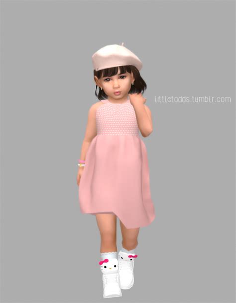 Lookbook Toddler Girls Ts4 Sims 4 Toddler Sims 4 Toddler Clothes