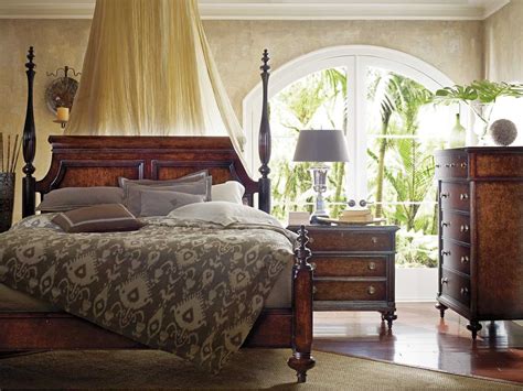 Stanley Furniture British Colonial Bedroom Set 020 63 42set