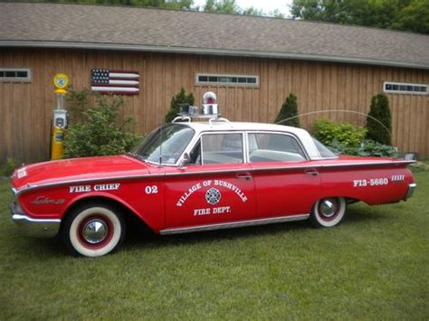 Find Used 1960 Ford Fairlane 4 Door Fire Chief Crowd Pleaser In Batavia
