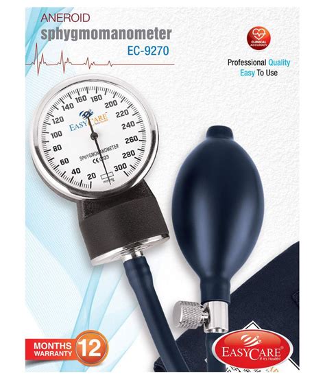 Easycare Ec 9270 Sphygmomanometer Aneroid Bp Monitor Buy Easycare Ec