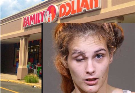 Columbus Shoplifting Woman Denies Being Stopped Throws Brick Through Family Dollar Glass Door