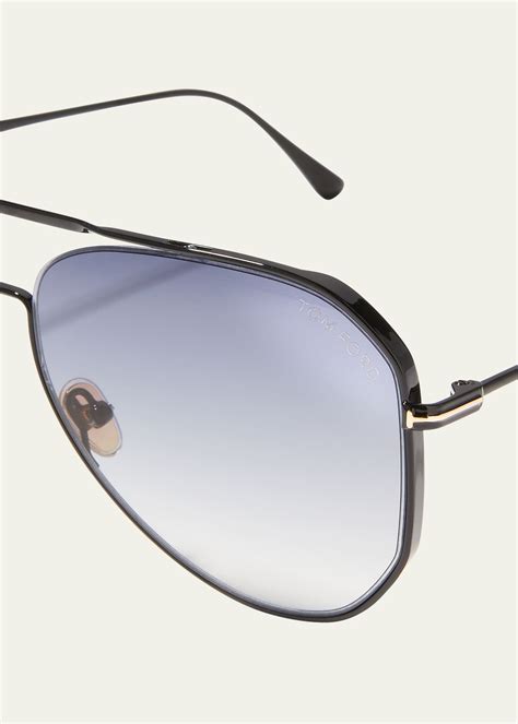 Tom Ford Charles Metal Aviator Sunglasses Bergdorf Goodman