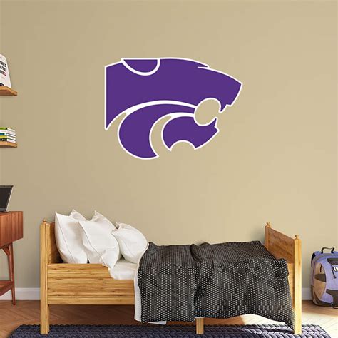 Kansas State Wildcats Logo Wall Decal Shop Fathead For Kansas State