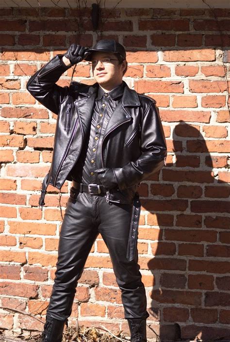leathermen 273 leather jacket leather fashion