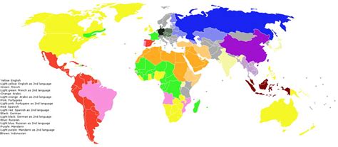 Lenguas Más Habladas Del Mundo Gráficas Y Estadísticas