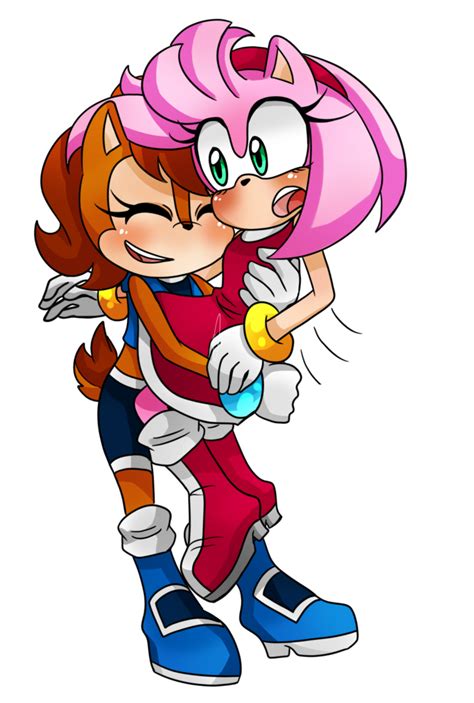 Sally X Amy Sonic Couples Fanpop