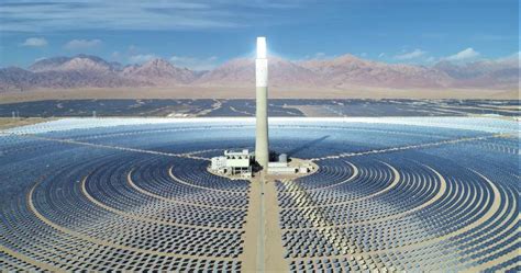 Supcon Solar Delingha 50mw Molten Salt Tower Concentrated Solar Power Plant Passed The Technical