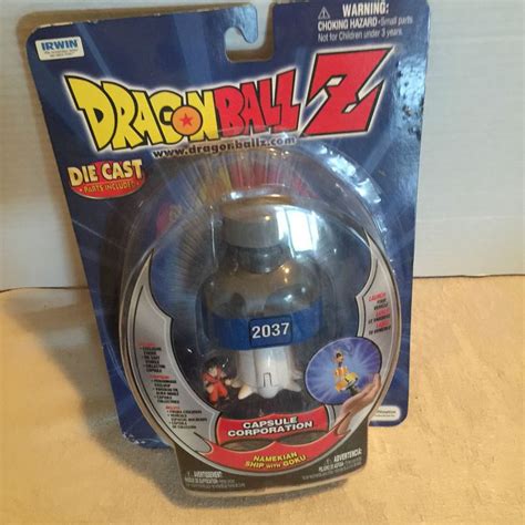 Dragon Ball Z Capsule Corporation 2037 Namekian Ship Wgoku Die Cast