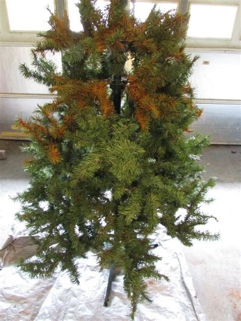 How To Flock A Christmas Tree In A Few Simple Steps Hometalk