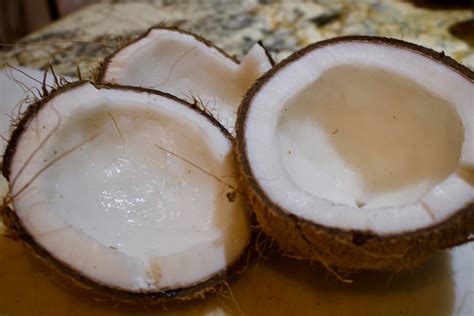 Coconut Meat Cut The Crap Kitchen Costa Rica How To Cook On A Budget