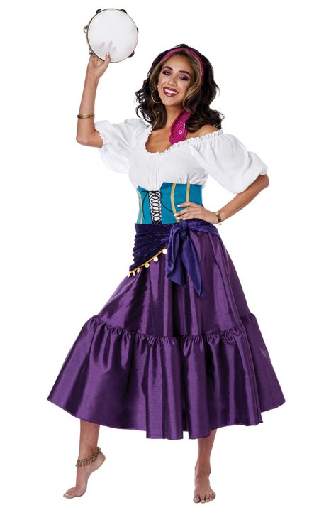Esmeralda Adult Costume Ubicaciondepersonascdmxgobmx