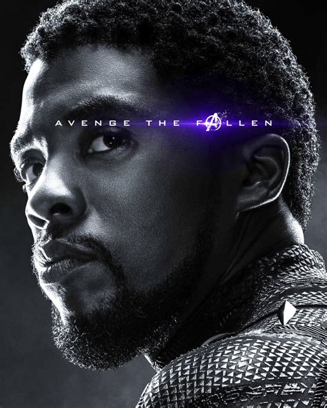 Chadwick Boseman A Life In Pictures Marvel Posters Endgame Poster