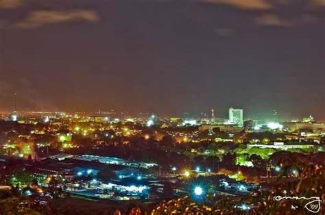 Night Time In Davao City City Skyline Seattle Skyline Davao City