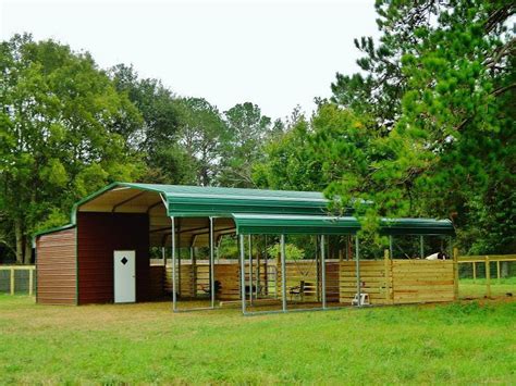 Built a 24 x 40 x 10 pole barn with attic. Another carport barn idea | Barn stalls, Horse barns ...