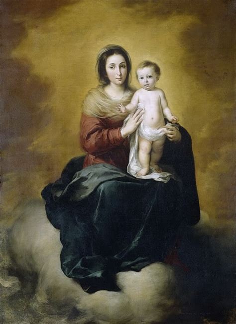 Murillo Bartolomé Esteban Maria Met Kind 1660 1680 — Rijksmuseum