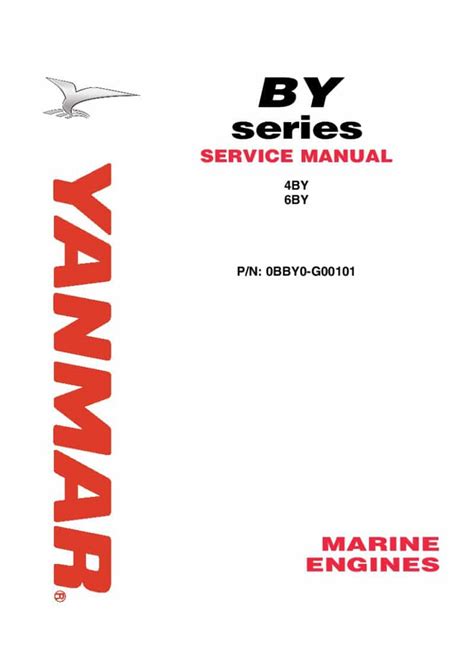 Yanmar By Series Service Manual By Service Manual 4by 6by Workshop