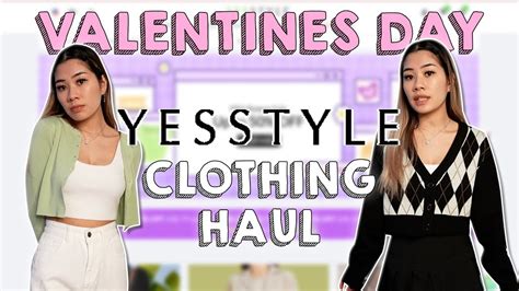 VALENTINES DAY CLOTHING HAUL YouTube