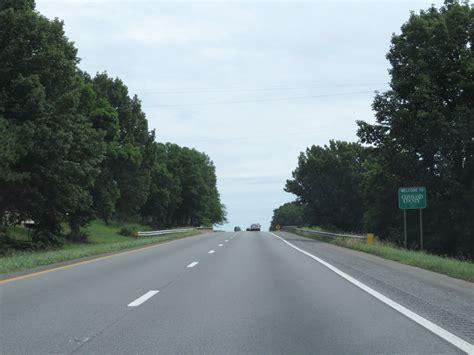 North Carolina Interstate 85 Northbound Cross Country Roads