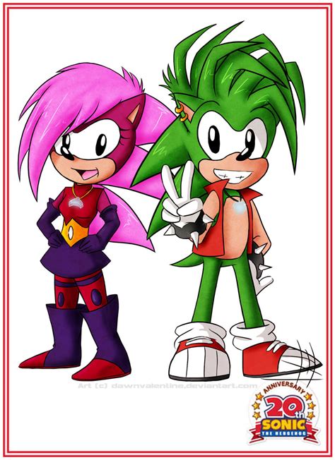 Cp Manic And Sonia From Sonic Underground By Dawnvalentine101 On