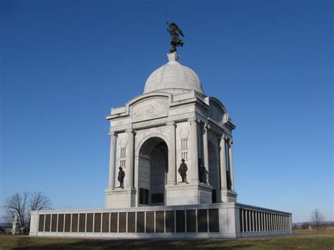 Pennsylvania State Monument: The South Side | Gettysburg Daily