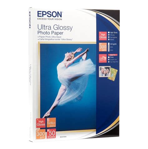 Epson Ultra Glossy Photo Paper C13s041944 Хартии Computer Store