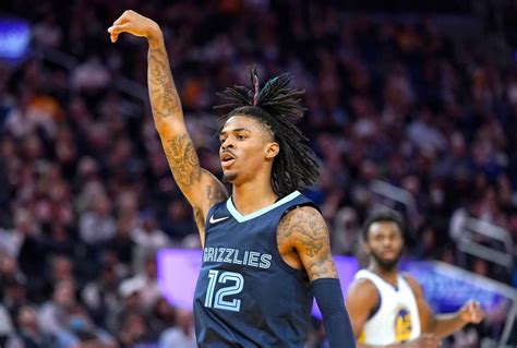 Ja Morant Leads The Grizzlies In An Ot Win Over The Warriors Lovebylife