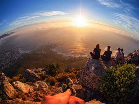Sunset View From Lions Head Cape Town South Africa Nomadasaurus