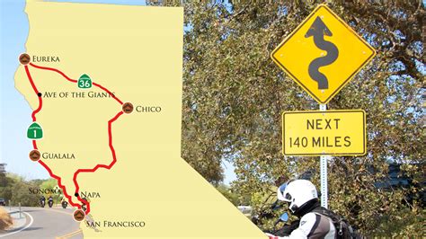 Best Motorcycle Routes In Northern California