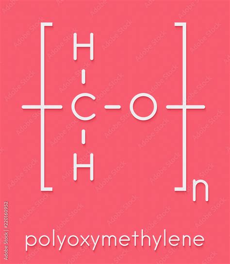 Polyoxymethylene Pom Acetal Polyformaldehyde Plastic Polymer