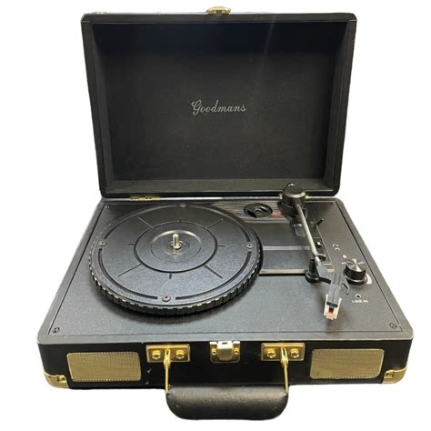 Goodmans Suitcase Record Player Own4less