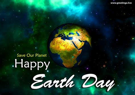 Greetingslivefree Daily Greetings Pictures Festival  Images Happy Earth Day Globe Save
