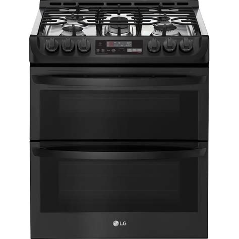 Lg Sos Lg Gas Dbl Rng Ltg4715bm In The Double Oven Gas Ranges