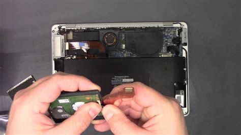 How To Install A Macbook Air Hard Drive Replacement Youtube