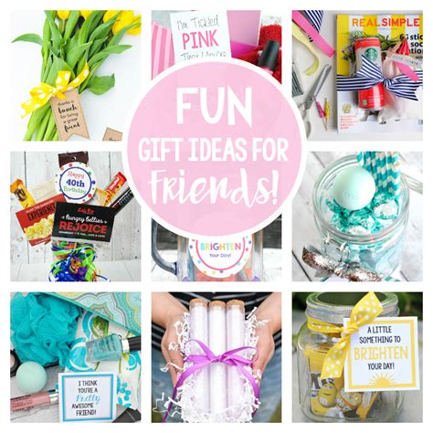 Birthday gift ideas for best friend female are worth surprising her at times, on her special occasions like birthdays, a token of. 25 Gifts Ideas for Friends - Fun-Squared