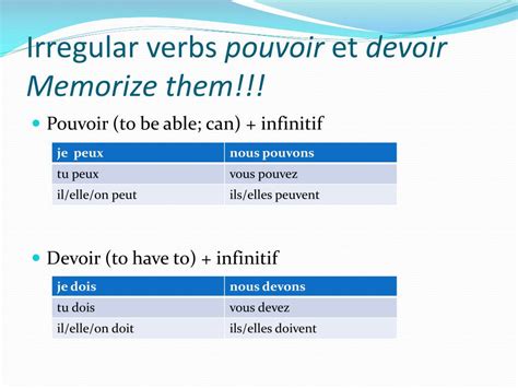 Ppt Pouvoir And Devoir Powerpoint Presentation Free Download Id