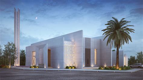 The mosque design project helps determine in part how the course itself is planned out. Modern Mosque by wassimalam | Architecture | 3D | CGSociety